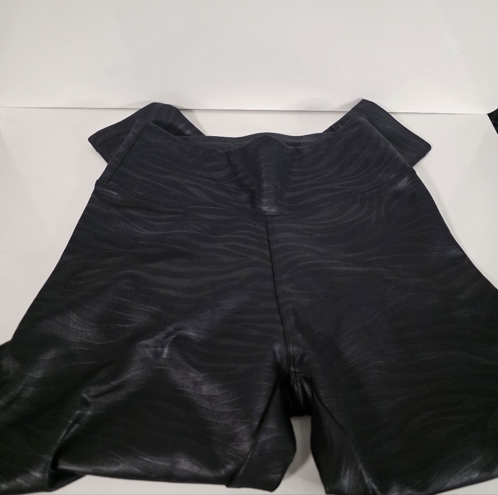 Express Zebra Print Black Full Length Hi-rise Leggings XS